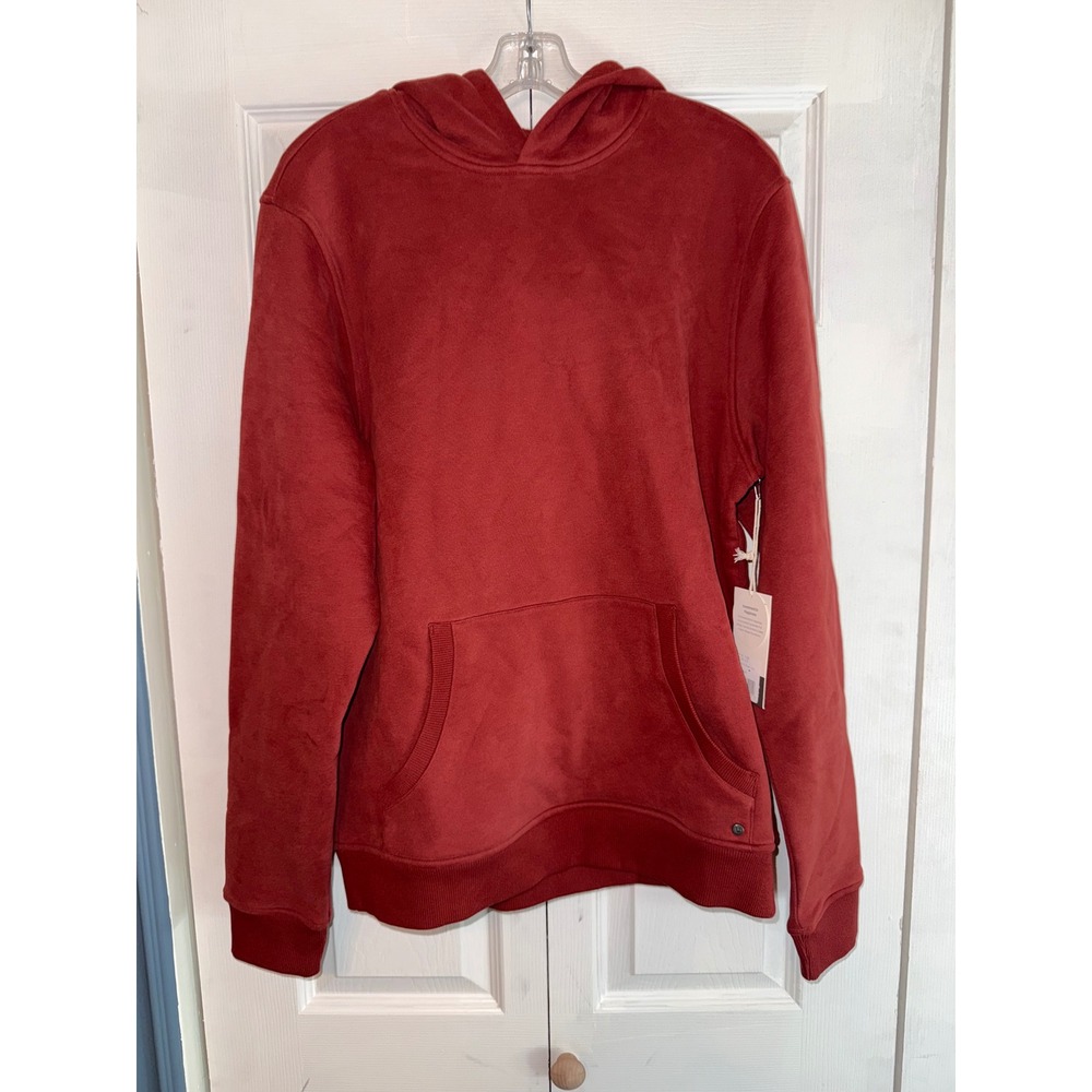 Vuori Mens Seaside Pullover Hoodie Spiced Apple Red V299 Size Medium NWT